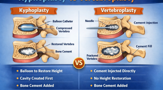 Kyphoplasty vs Vertebroplasty: Which Spine Procedure Is Right for You? 