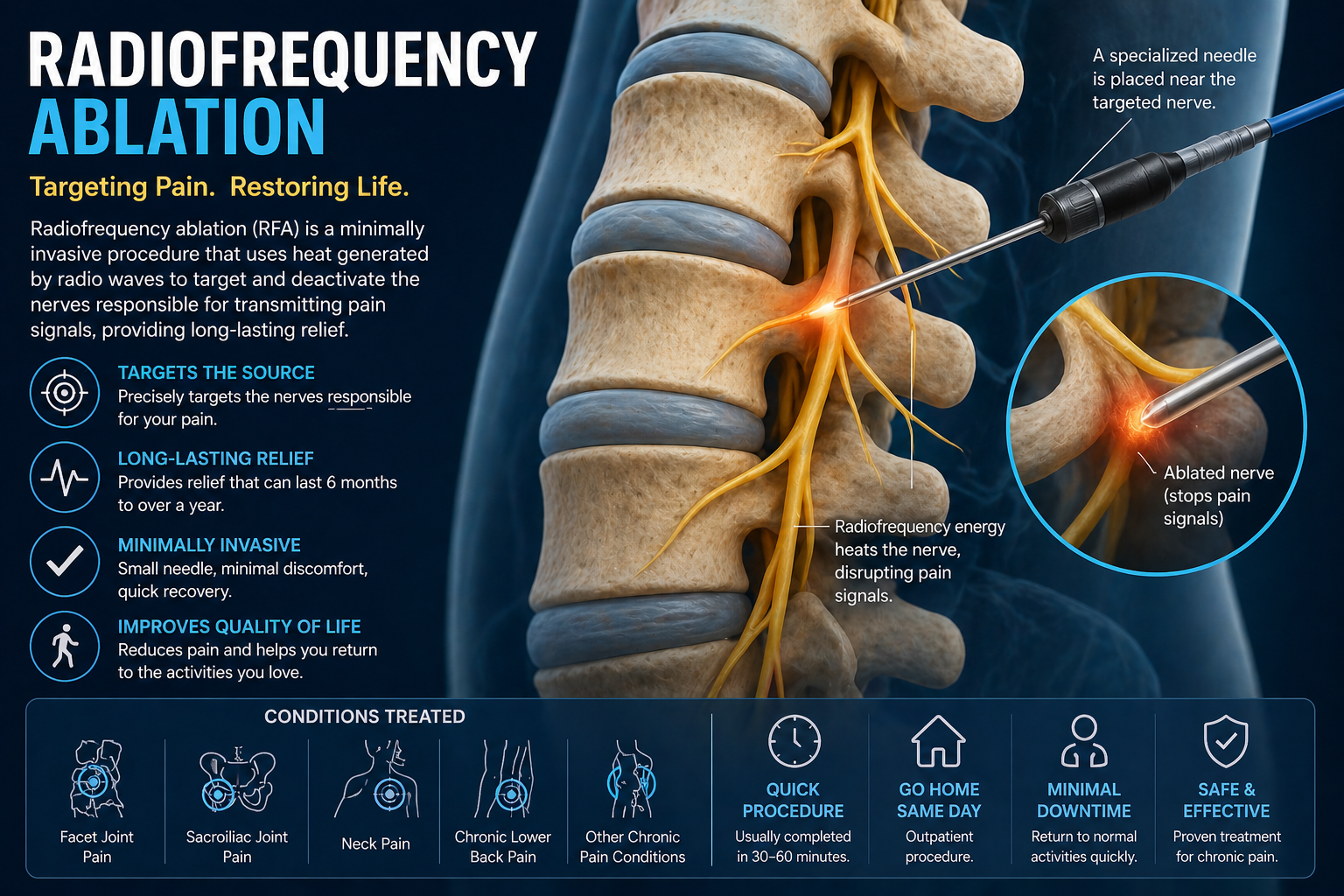 Radiofrequency Ablation: A Long-Term Solution for Chronic Joint Pain 