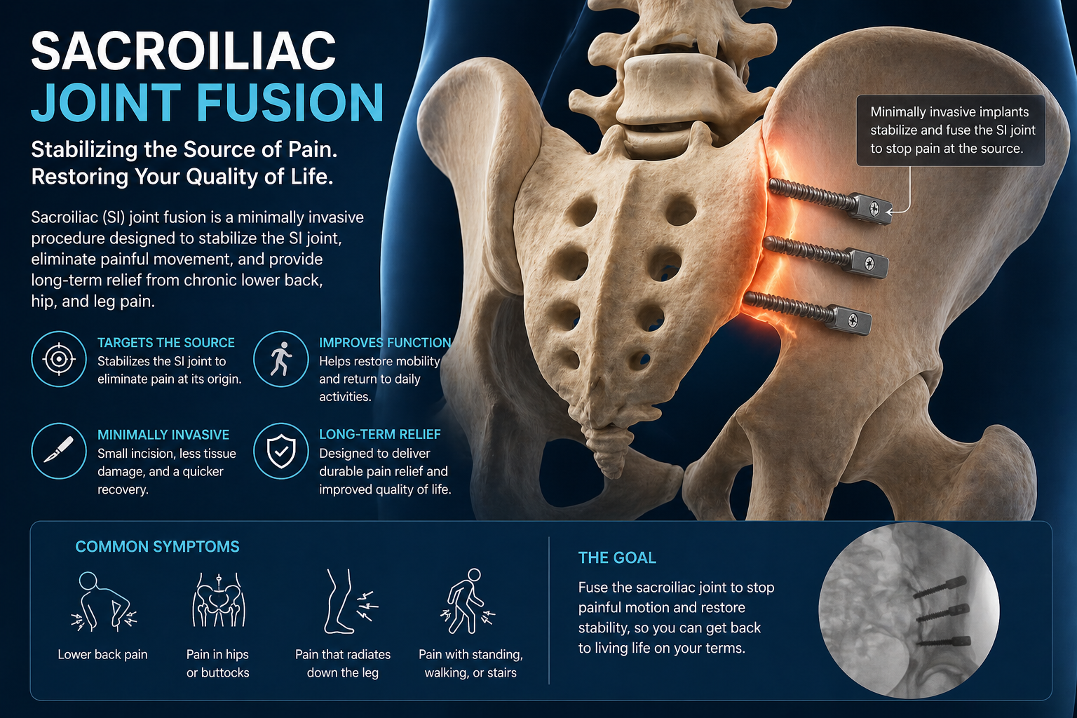 Sacroiliac Joint Fusion: When Chronic SI Joint Pain Requires Surgery 