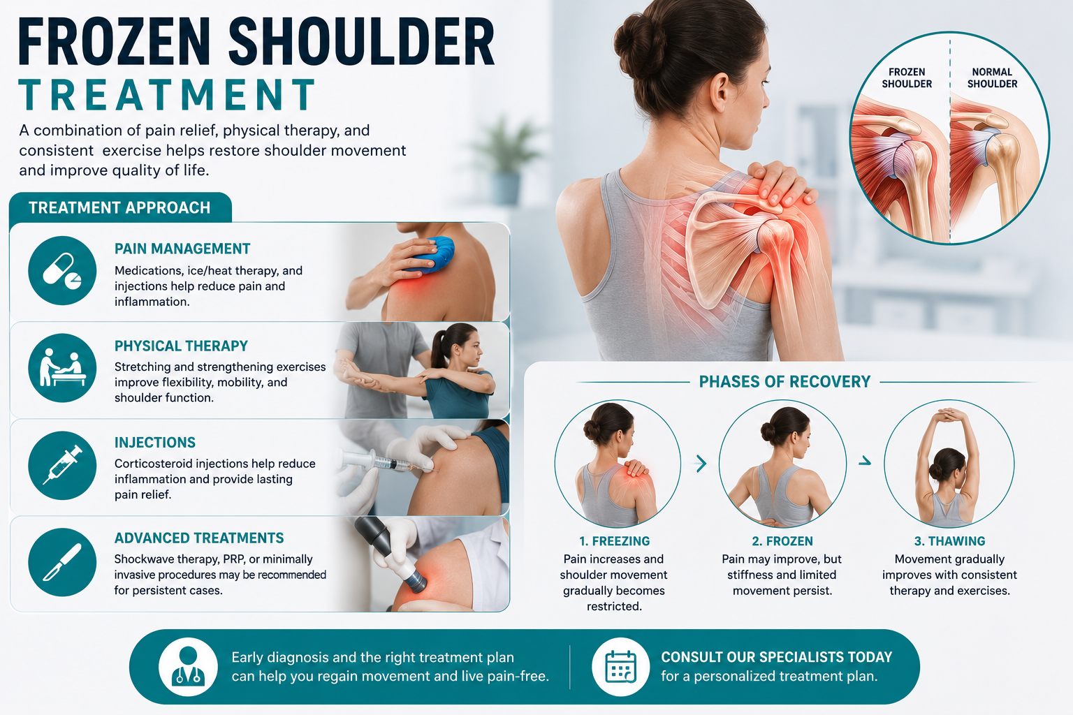Frozen Shoulder Treatment: How to Restore Mobility and Reduce Pain 