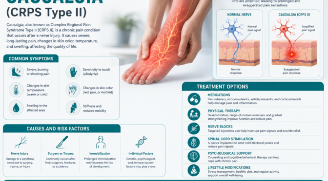 Causalgia (CRPS Type II): Understanding Severe Nerve Pain Conditions 