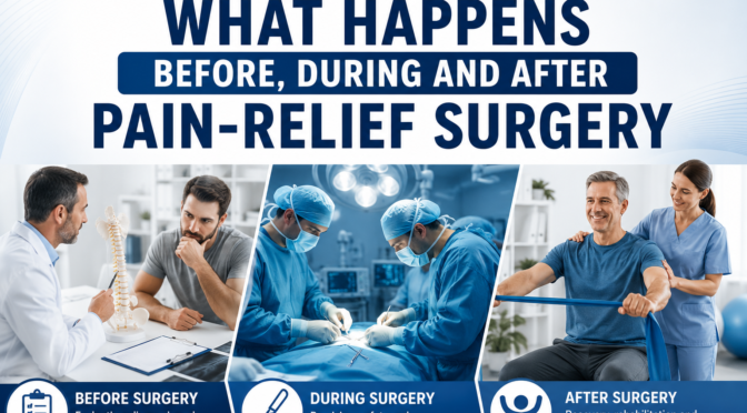 A Complete Guide to What Happens Before, During and After Pain-Relief Surgery 