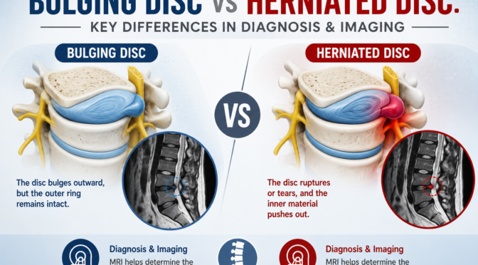 Bulging Disc vs Herniated Disc: Key Differences in Diagnosis & Imaging 