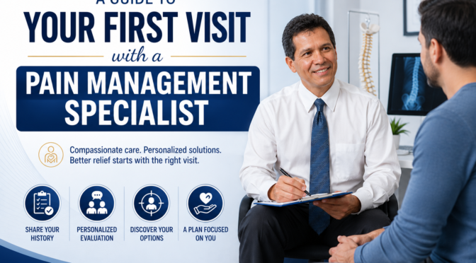 A Guide to Your First Visit with a Pain Management Specialist 