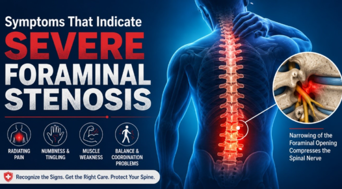Symptoms That Indicate Severe Foraminal Stenosis 
