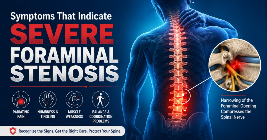 Symptoms That Indicate Severe Foraminal Stenosis 