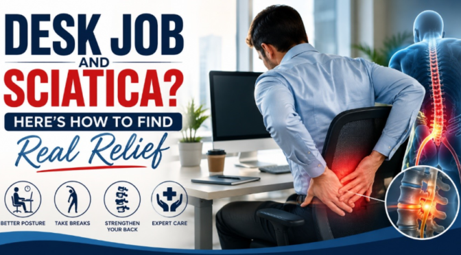 Desk Job and Sciatica? Here’s How to Find Real Relief 