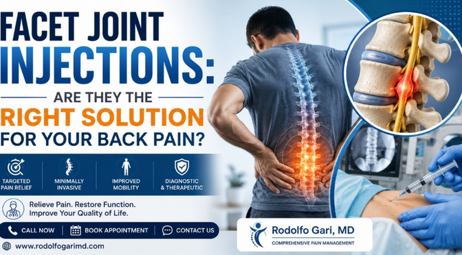 Facet Joint Injections: Are They the Right Solution for Your Back Pain? 