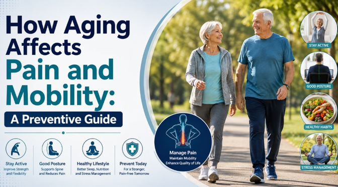 How Aging Affects Pain and Mobility: A Preventive Guide 